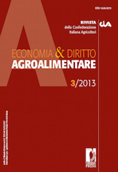 Article, Pagamento unico di base, greening e small farm scheme : quale scenario si prospetta per la Toscana?, Firenze University Press