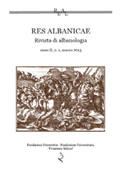 Journal, Res Albanicae : rivista di albanologia, Rubbettino