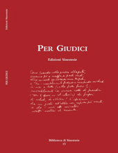 Chapter, L'alba di Giudici, Associazione Culturale Internazionale Edizioni Sinestesie