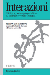 Article, Traduzione e rappresentazione del vissuto psicotico nel setting istituzionale, Franco Angeli