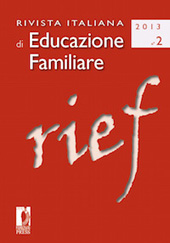 Fascículo, Rivista italiana di educazione familiare : 2, 2013, Firenze University Press