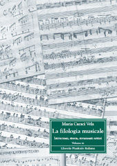 Chapter, L'influsso di Marchetto : prove manoscritte, Libreria musicale italiana