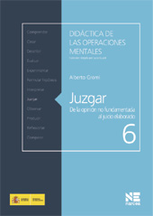 E-book, Juzgar : de la opinión no fundamentada al juicio elaborado, Ministerio de Educación, Cultura y Deporte