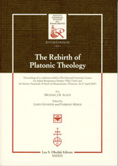 Capítulo, Prisca theologia in the Plato-Aristotle Controversy before Ficino, L.S. Olschki