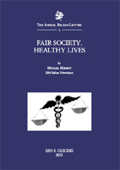E-book, Fair society, healthy lives, Marmot, Michael, 1945-, L.S. Olschki