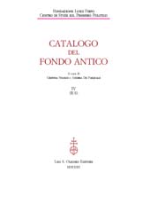 E-book, Catalogo del fondo antico, L.S. Olschki