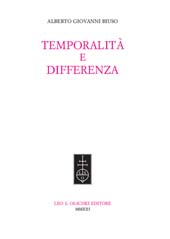 E-book, Temporalità e differenza, Biuso, Alberto Giovanni, L.S. Olschki