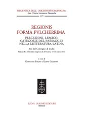 Capítulo, Il contributo della letteratura latina alla comprensione moderna del paesaggio, L.S. Olschki