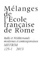 Article, Famiglie tra le Alpi : itinerari di alcune famiglie mercantili tra Svizzera e Francia (XVII-XVIII secolo), École française de Rome