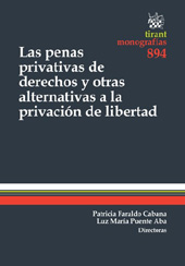E-book, Las penas privativas de derechos y otras alternativas a la privación de libertad, Tirant lo Blanch