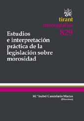 E-book, Estudios e interpretación práctica de la legislación sobre morosidad, Tirant lo Blanch