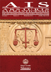 Rivista, AIS : Ars Iuris Salmanticensis, Ediciones Universidad de Salamanca
