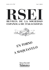 Artículo, Maquiavelo y la educación del gobernante, Ediciones Universidad de Salamanca