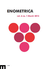 Fascicolo, Enometrica : Review of the Vineyard Data Quantification Society and the European Association of Wine Economists : 6, 1, 2013, EUM-Edizioni Università di Macerata