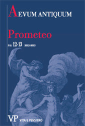 Article, Introduzione : il mito di Prometeo tra letteratura e arti : dai testi antichi alle rivisitazioni contemporanee, Vita e Pensiero