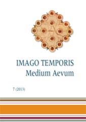 Fascicule, Imago temporis : Medium Aevum : 7, 2013, Edicions de la Universitat de Lleida