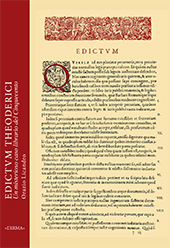 eBook, Edictum Theoderici : un misterioso caso librario del Cinquecento, "L'Erma" di Bretschneider