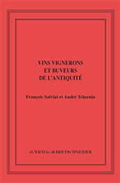 E-book, Vins, vignerons et buveurs de l'antiquité, Salviat, François, "L'Erma" di Bretschneider