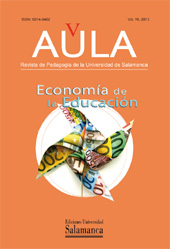 Heft, AULA : revista de Pedagogía de la Universidad de Salamanca : 19, 2013, Ediciones Universidad de Salamanca