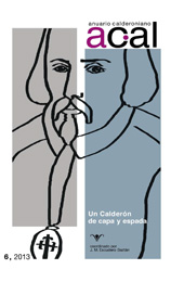 Fascicolo, Anuario calderoniano : 6, 2013, Iberoamericana Vervuert