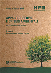 E-book, Appalti di servizi e criteri ambientali : aspetti giuridici e tecnici, Tangram edizioni scientifiche