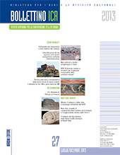 Issue, Bollettino ICR : Istituto Superiore per la Conservazione ed il Restauro : 27, 2, 2013, Nardini