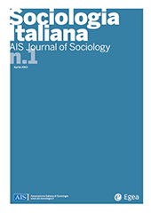 Fascicolo, Sociologia Italiana : AIS Journal of Sociology : 1, 1, 2013, Egea