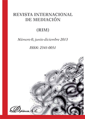 Fascicolo, Revista internacional de mediación : 0, 2013, Dykinson