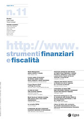 Fascicolo, Strumenti finanziari e fiscalità : 11, 2, 2013, Egea