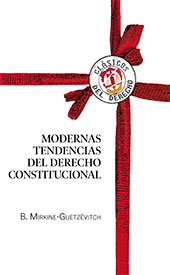 E-book, Modernas tendencias del derecho constitucional, Reus