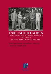 E-book, Enric Soler i Godes : una aproximació bibliogràfica (1923-1993) : nova antologia d'articles, Universitat Jaume I