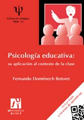 E-book, Psicología educativa : su aplicación al contexto de la clase : manual para la docencia y la investigación, Doménech Betoret, Fernando, Universitat Jaume I