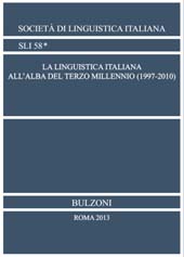 Chapter, La lingua dei segni italiana, Bulzoni