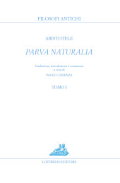 E-book, Parva naturalia, Aristotle, Paolo Loffredo