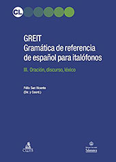 eBook, GREIT : gramática de referencia de español para italófonos, CLUEB  ; Ediciones Universidad de Salamanca