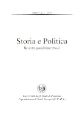 Fascicule, Storia e politica : rivista quadrimestrale : V, 2, 2013, Editoriale Scientifica