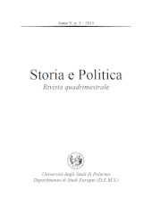 Issue, Storia e politica : rivista quadrimestrale : V, 3, 2013, Editoriale Scientifica