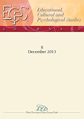 Fascículo, ECPS : journal of educational, cultural and psychological studies : 8, 2, 2013, LED