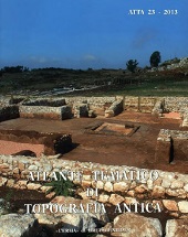 Artículo, Per l'identificazione dell'anfiteatro di Palermo romana e considerazioni su altri edifici per spettacolo, "L'Erma" di Bretschneider