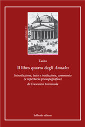 E-book, Il libro quarto degli Annales, Tacitus, Cornelius, Paolo Loffredo iniziative editoriali
