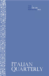 Artikel, The Italian Economic Miracle in Coeval Cinema : a Case Study on the Intellectual Reaction to Italy's Social and Economic Change, Rutgers University Department of Italian