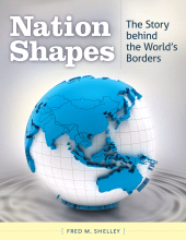 E-book, Nation Shapes : The Story behind the World's Borders, ABC-CLIO