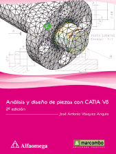 E-book, Análisis y diseño de piezas de máquinas con CATIA V5, Alpha Editorial