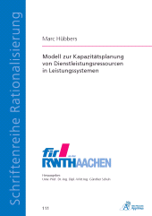 E-book, Modell zur Kapazitätsplanung von Dienstleistungsressourcen in Leistungssystemen, Apprimus Wissenschaftsverlag