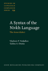 E-book, A Syntax of the Nivkh Language, John Benjamins Publishing Company
