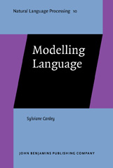 E-book, Modelling Language, Cardey, Sylviane, John Benjamins Publishing Company