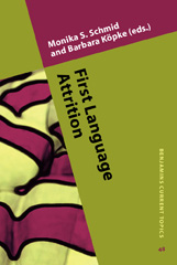 eBook, First Language Attrition, John Benjamins Publishing Company