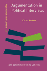 E-book, Argumentation in Political Interviews, Andone, Corina, John Benjamins Publishing Company