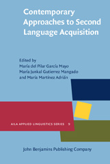 E-book, Contemporary Approaches to Second Language Acquisition, John Benjamins Publishing Company
