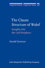 E-book, The Clause Structure of Wolof, Torrence, Harold, John Benjamins Publishing Company